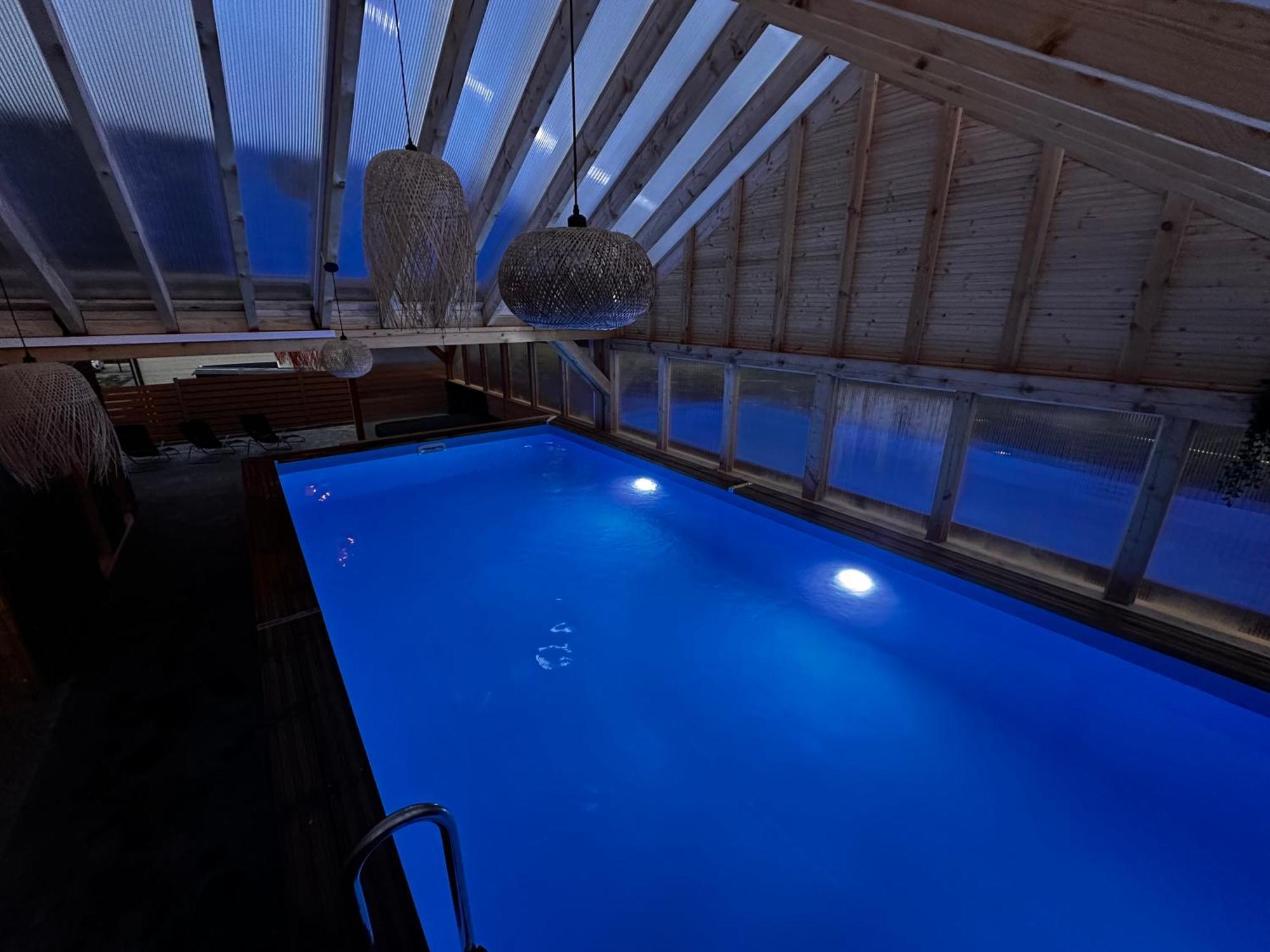 Domki Zlote Piaski Kryty Basen Sauna Jacuzzi Jastrzębia Góra 外观 照片