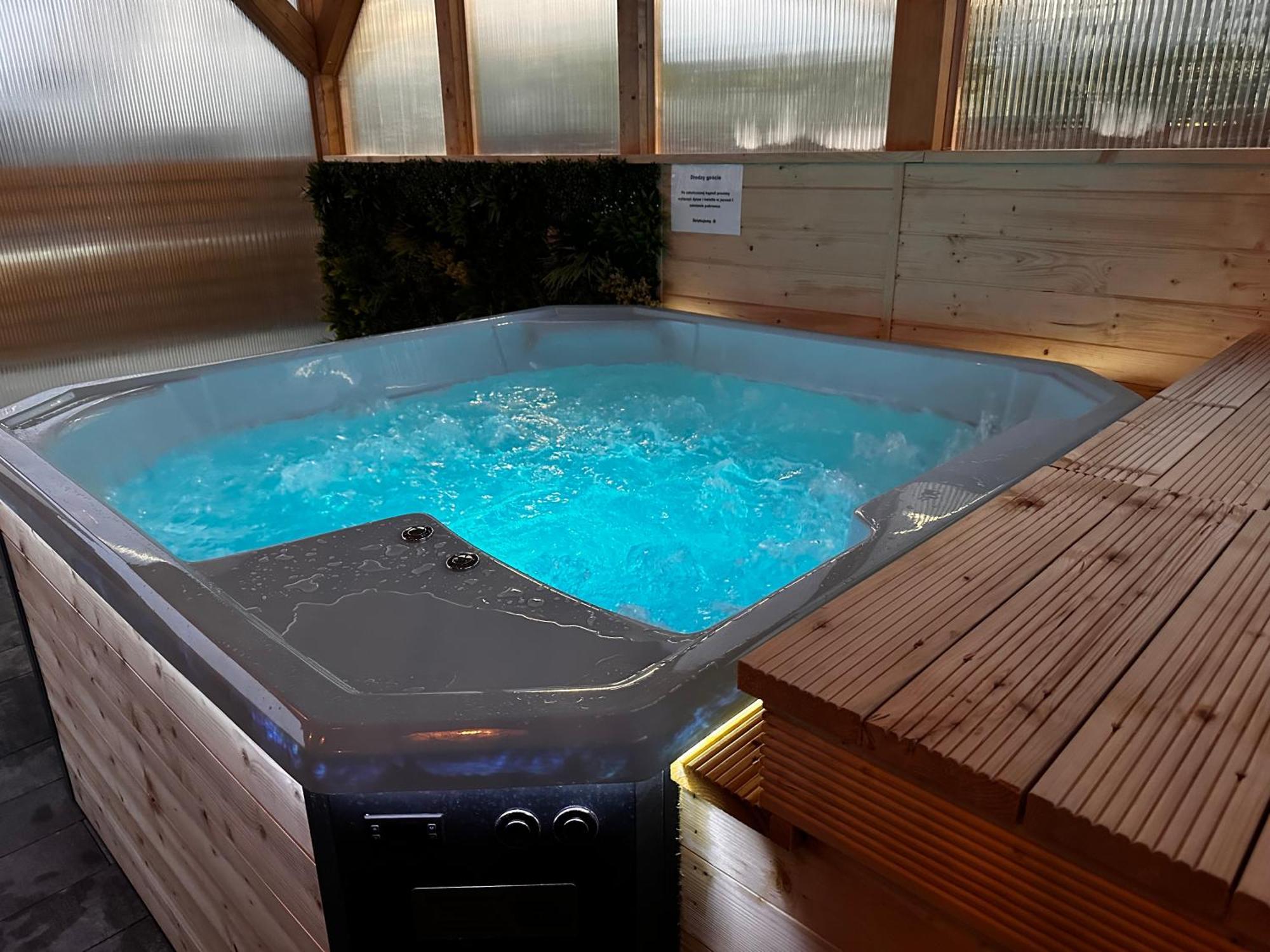 Domki Zlote Piaski Kryty Basen Sauna Jacuzzi Jastrzębia Góra 外观 照片